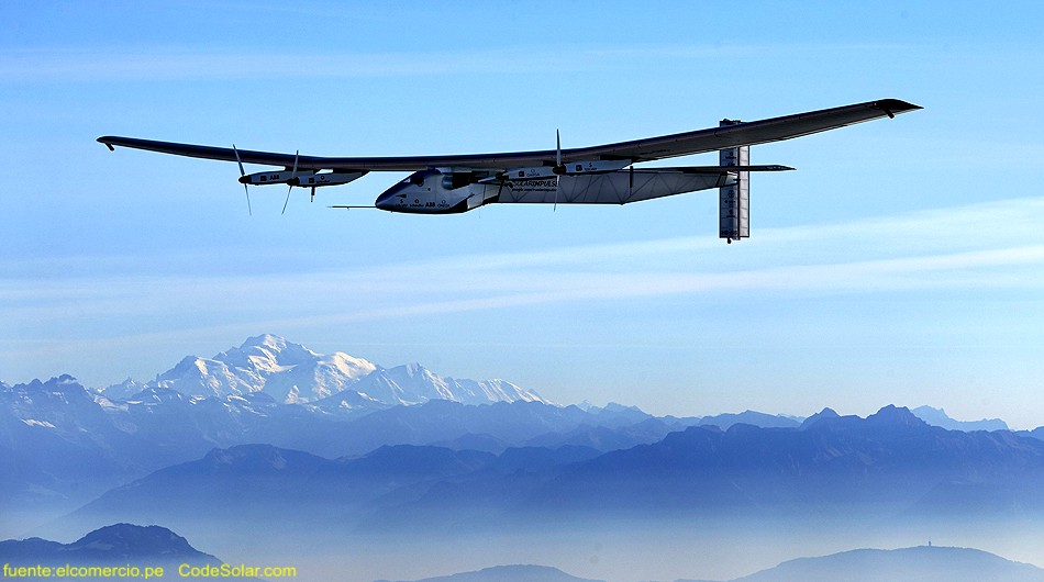 Avión Solar Impulse 2 comenzará su vuelta al mundo en febrero