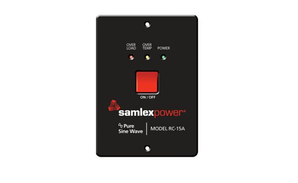 PST RC 15A Remote Control for PST Series Inverters Samlex