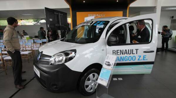 Renault el Kangoo ZE carro electrico